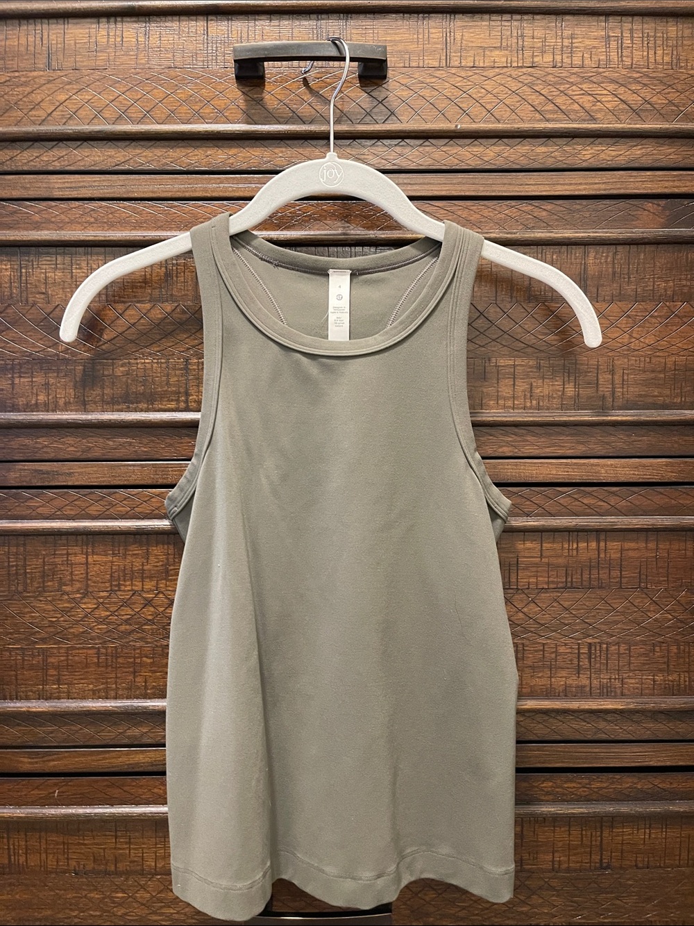 lululemon athletica Olive Green Sleeveless Tank